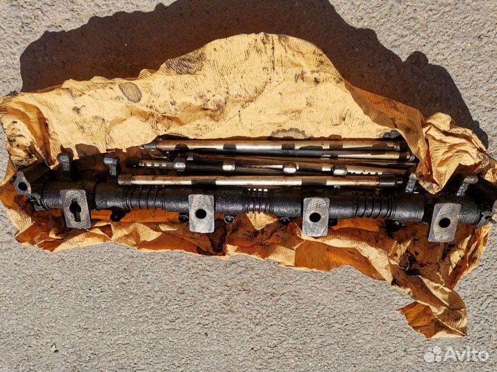 Ось с коромыслами и стойками на газ, змз, УАЗ