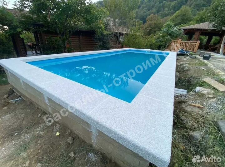 Бассейн 7х3х1,5 от производителя,ступени Стандарт