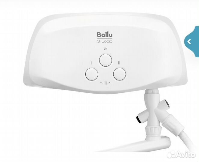 Электрический проточный водонагреватель ballu