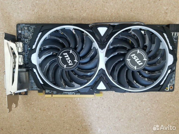 Видеокарта rx580 8gb msi