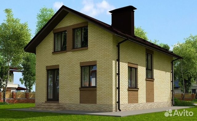 Проект дома тамбов цена Дом 110 м² на участке 10 сот в Перми Услуги Авито