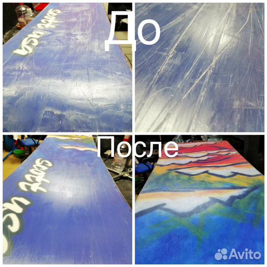 Ремонт и обслуживание горных лыж и сноубордов