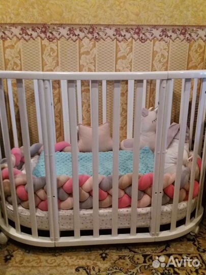 Детская кроватка трансформер 7 в 1