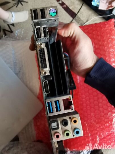 Материнская плата Asus strix B250H gaming + G4400