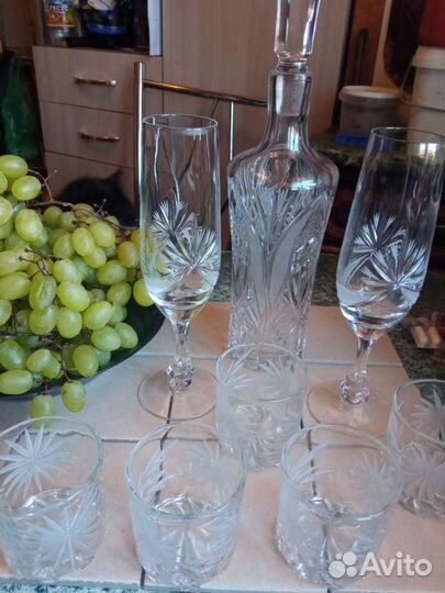 Набор хрустальный