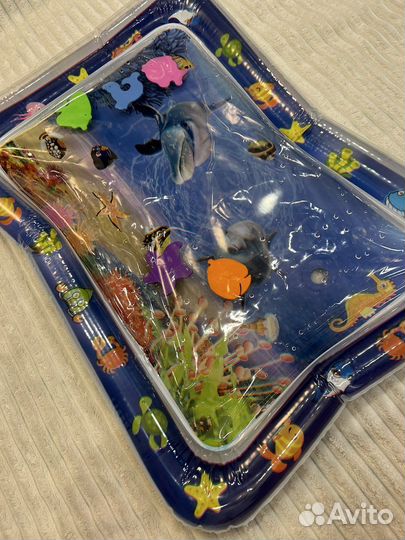 Водный развивающий аква коврик