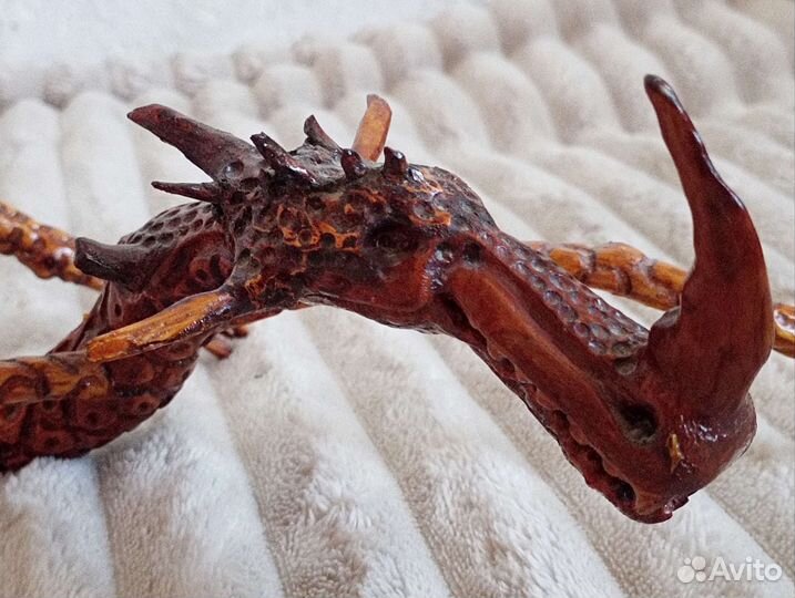 Деревянная Статуэтка Дракон