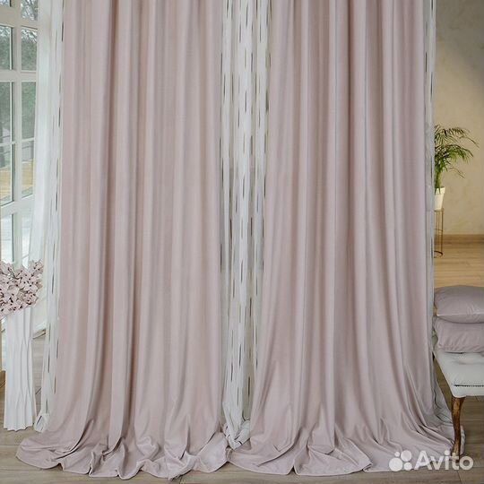 Портьеры бархат Беллиссимо Лотос шторы