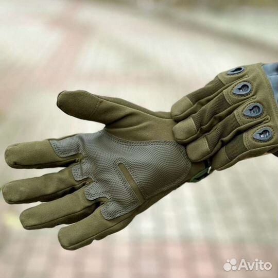 Зимнии тактические перчатки на меху