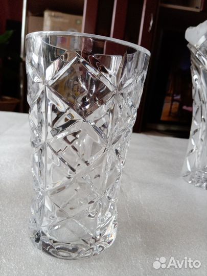 Ваза хрустальная СССР, сахарница, салатник