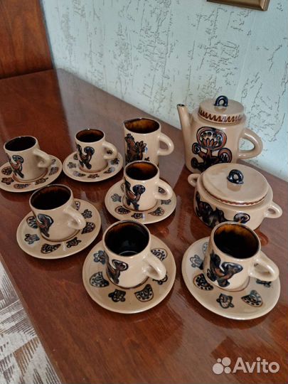 Глиняный сервиз Болгария