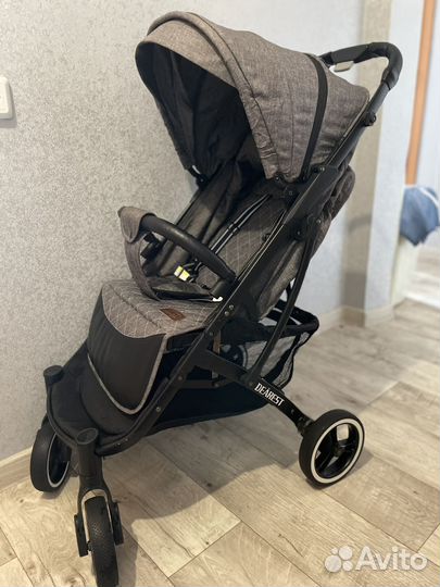 Прогулочная коляска Dearest 818 Plus Black Grey