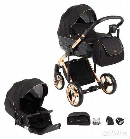 Коляска 2 в 1 adamex chantal
