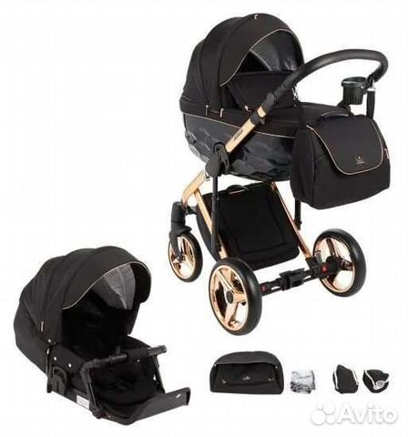 Коляска 2 в 1 adamex chantal