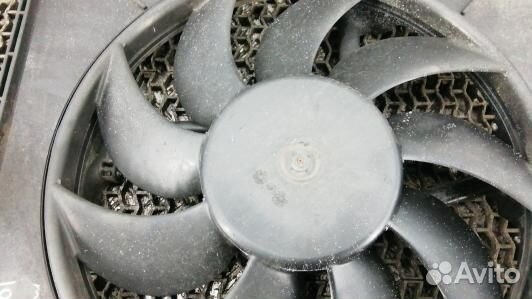 Вентилятор радиатора nissan qashqai J10 +2 (NML12K