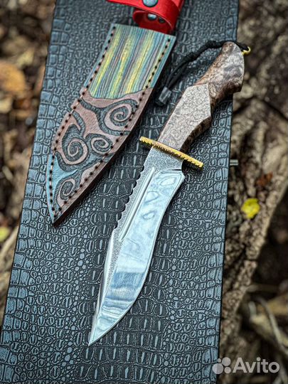 Нож рембо ручной работы