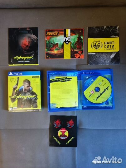 Cyberpunk 2077 PS4 диск