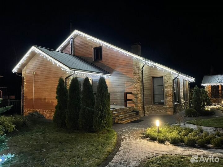 Гирлянда Led-неон двусторонний, 220v, 100 метров