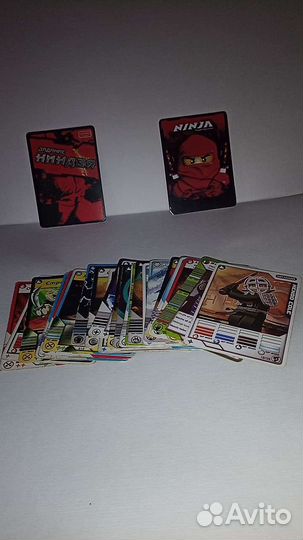 Ninjago карточки