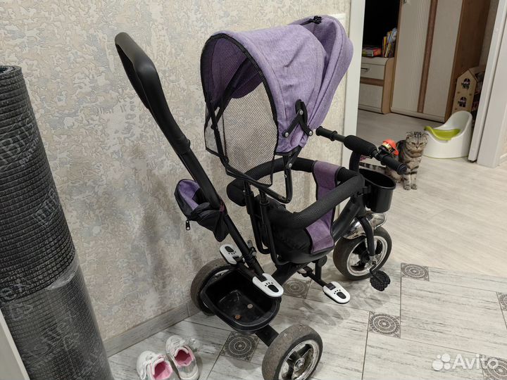 Детский трехколесный велосипед