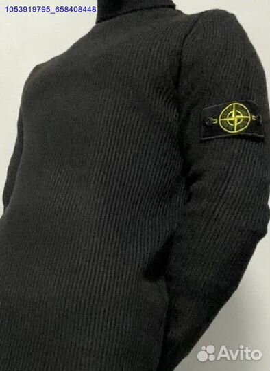 Stone island свитер с горлом вязаный (Арт.76789)