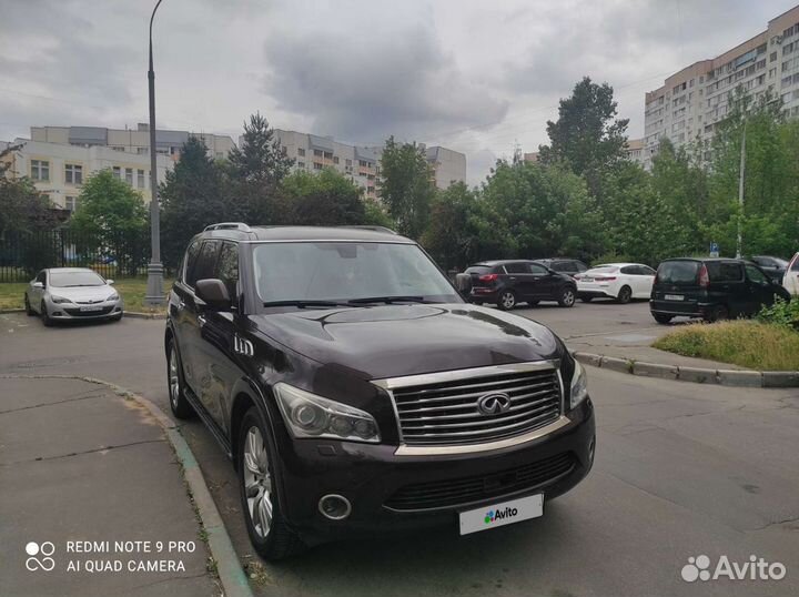 Infiniti QX56 5.6 AT, 2011, 248 000 км