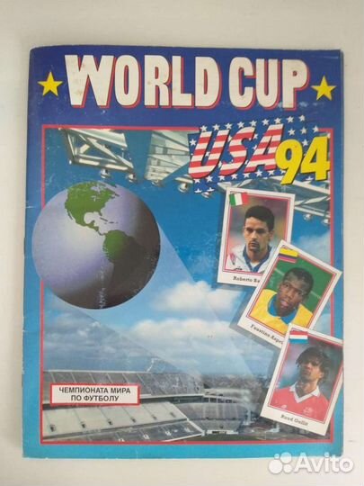 Альбом наклеек Чемпионат мира 1994 полный