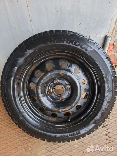 Колеса r 15 зимние шипованные Hankook 2 шт