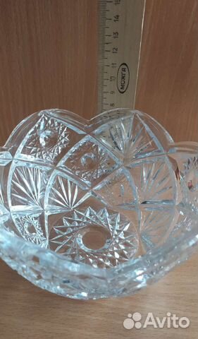 Хрустальная конфетница