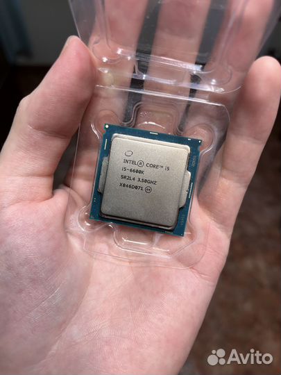 Intel core i5 6600k цп для пк