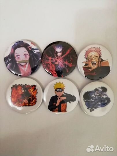 Аниме значки