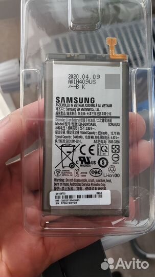 Аккумулятор samsung s10