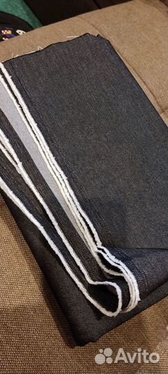 Отрез джинсовая ткань