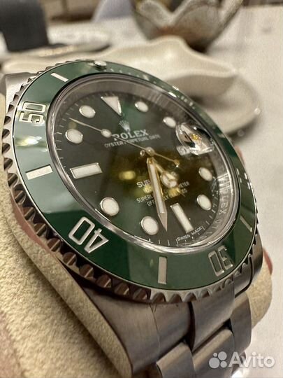 Часы rolex submariner hulk