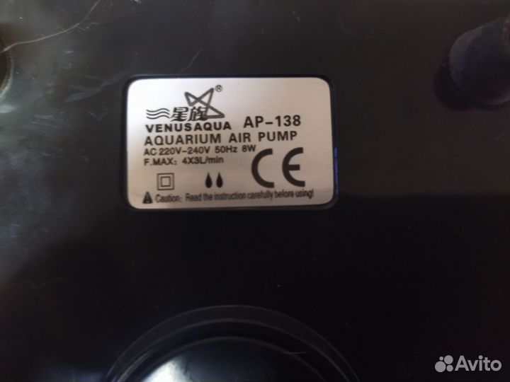 Компрессор для аквариума Venusaqua