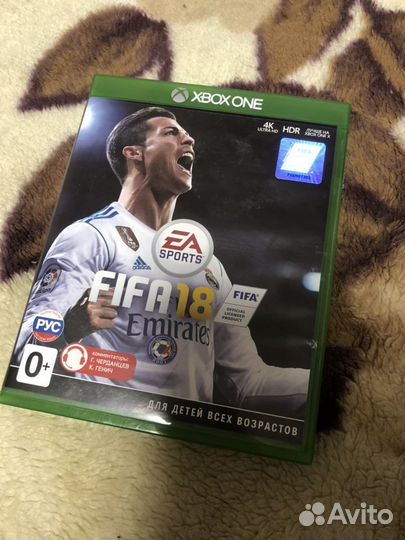 Игра для приставки fifa 2018 для Xbox One S