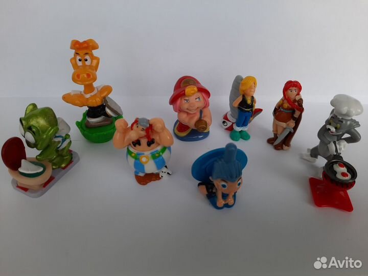 Игрушки киндер сюрприз серии 1990-2010 годов