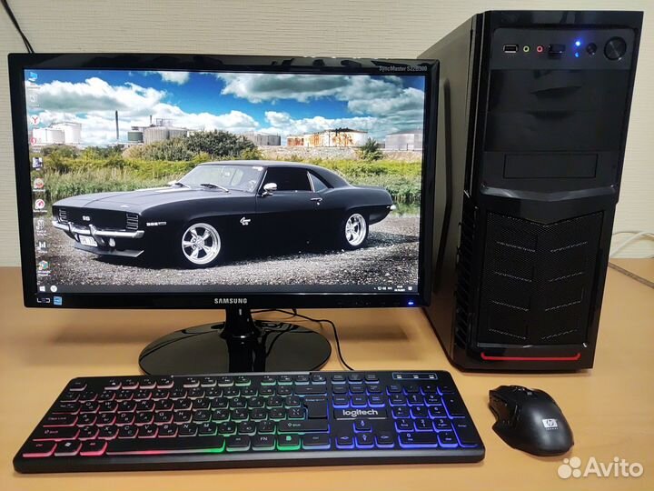 Мощный игр i5 4570+16 Гб+RX 570 8Gb+SSD 240+1000gb