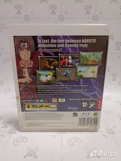 Naruto Ultimate Ninja Storm для PS3