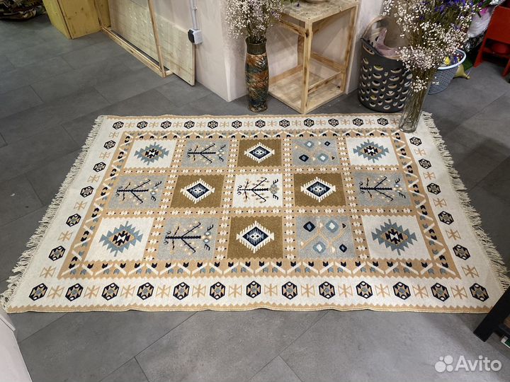 Ковер Стильный Хлопок Турция 125х80