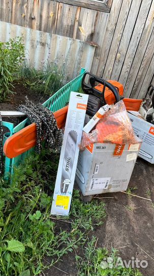 Бензопила штиль 361 оригинал и 180 оригинал