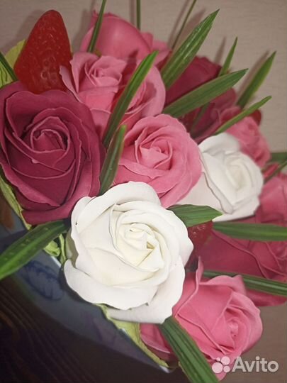 Мыльные букеты