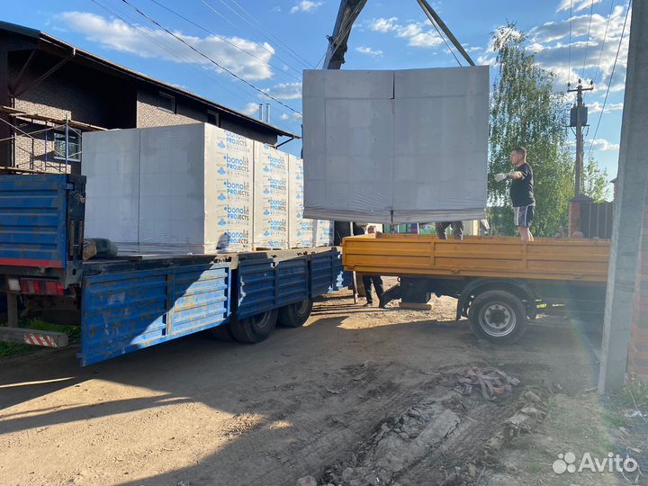 Пеноблоки с завода Бонолит