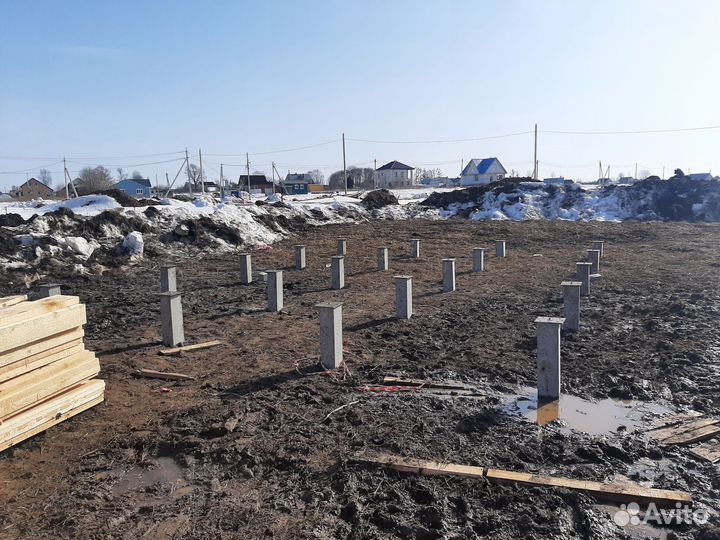 Сваи жб с установкой