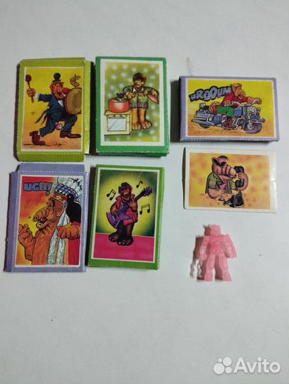 Вкладыши 90х Разные, Patbom, Фантики от жвачек