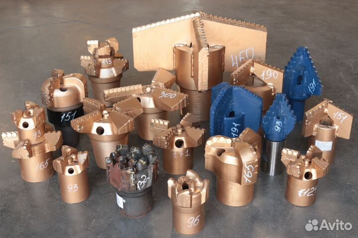 Долото PDC 171-4 мм. для скважин на воду (новое)