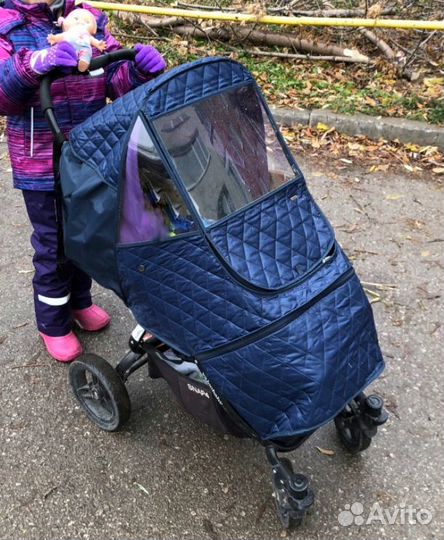 Чехол дождевик на коляску manito Castle Alpha