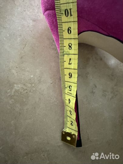 Туфли замшевые 38,5/39