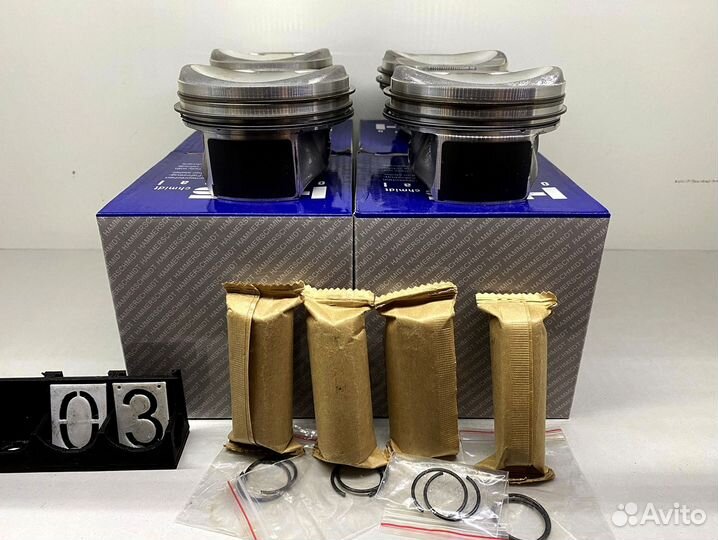 Поршни VAG 1.2 1.4 1.8 2.0 TSI