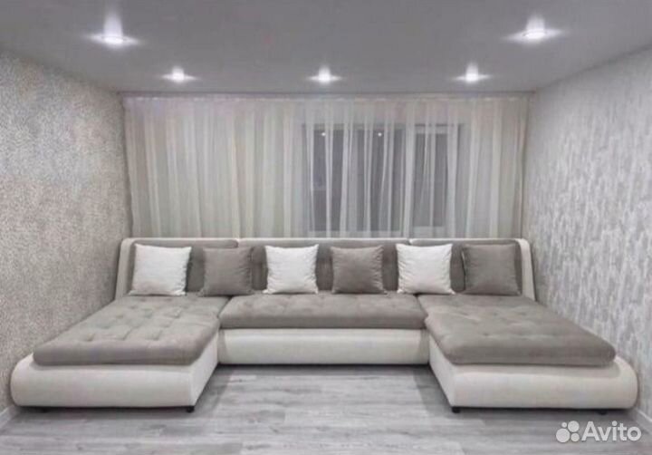 Диван Валенсия с оттоманкой